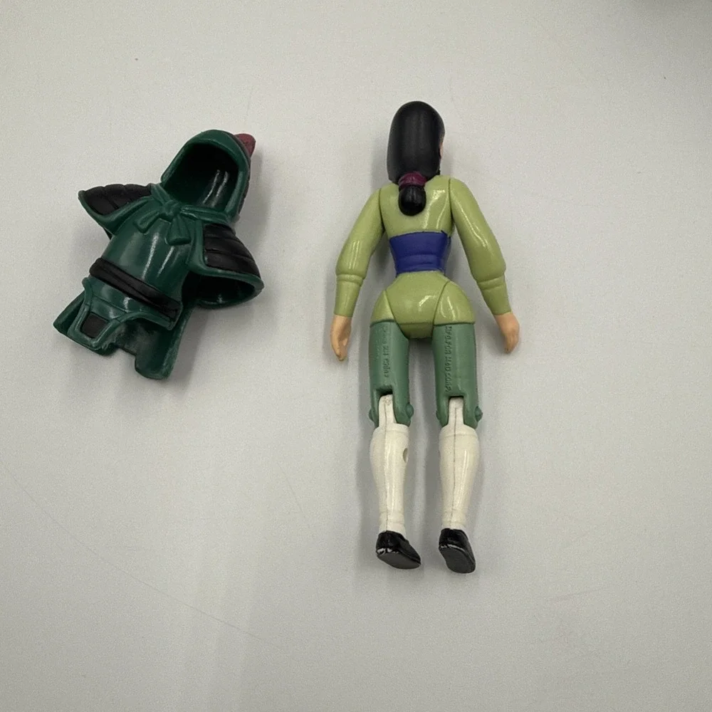 Vintage 1998 McDonalds Disney Mulan Happy Meal Toys Lot of 2
